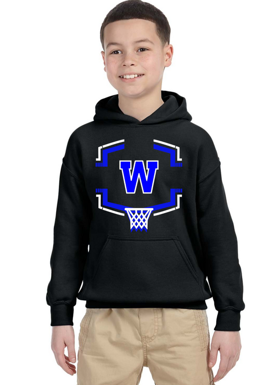 WARRIOR BASKETBALL YOUTH 2024-2025 HOODED SWEATHSIRT